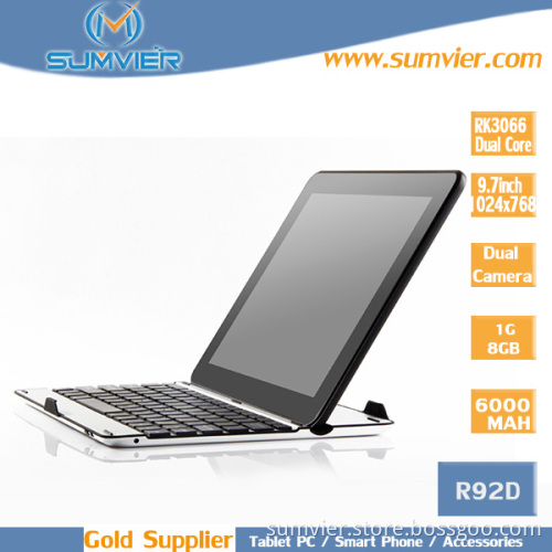 9.7 Inch Dual Core Android Pad with 1.6GHz 1024*768 Screen
